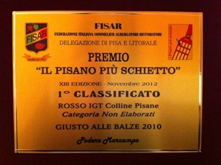 Il Pisano Più Schietto 2012